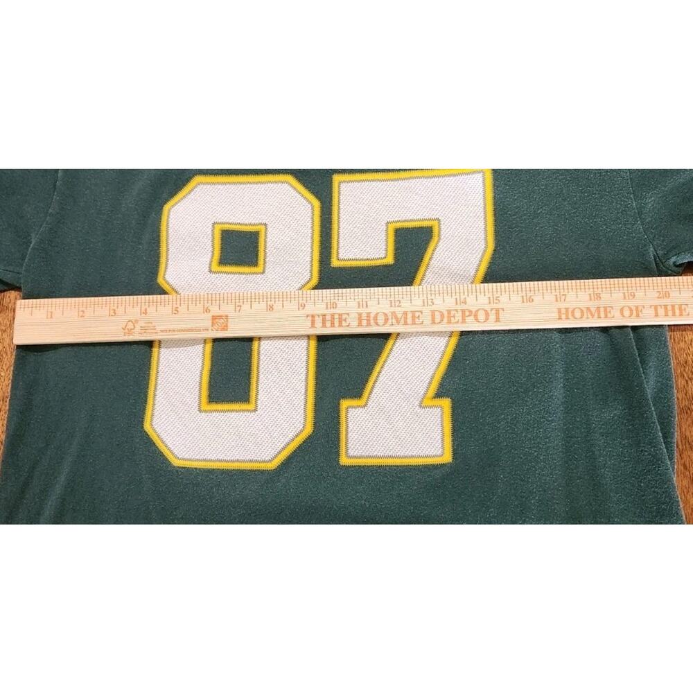 Jordy Nelson Green Bay Packers T Shirt Men's Large L Majestic #87 Vintage 21x26 - Picture 6 of 7